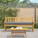 vidaXL Pallet Kussen Set 2 pcs Antraciet 200 x 40 x 8 cm, Verzenden, Nieuw