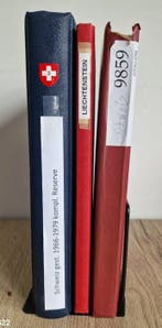 Liechtenstein & Zwitserland - Complete collectie gestempeld