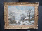 Hendrik Barend Koekkoek (1849 - 1909) - Winter landscape