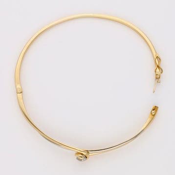 Bracelet - 14 carats Or jaune, Or blanc - 0.32ct. tw.