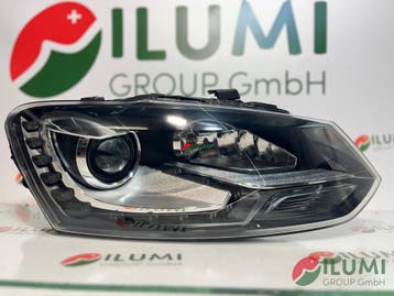 VW POLO 5 XENON+LED KOPLAMP RECHTS 6R1941032C, Verzenden, Gebruikt, Volkswagen