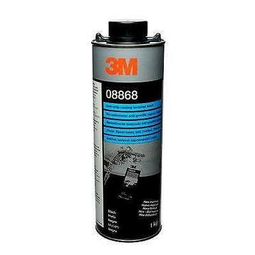 3M 08868 ANTI STEENSLAG COATING ZWART 1KG per bus 3M=08868, Verzenden, Nieuw