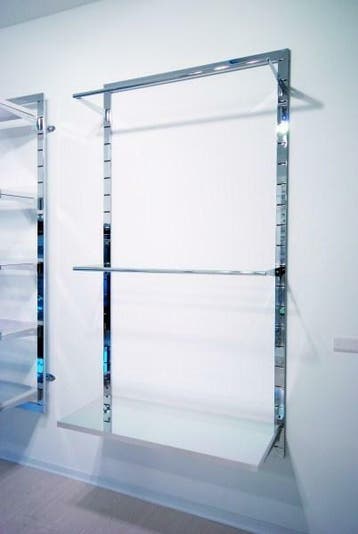 *TIP*  Wandframe - verchroomd staal inclusief alle onderdel, Ophalen of Verzenden