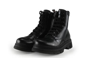 Tommy Hilfiger Veterboots Meisjes in maat 34 Zwart, Enfants & Bébés, Verzenden, Schoenen