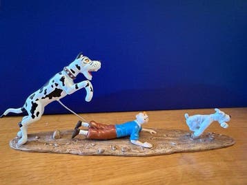 Figurine Moulinsart 46944 - Beeldje - Danois suit Tintin -, Boeken, Strips | Comics, Nieuw