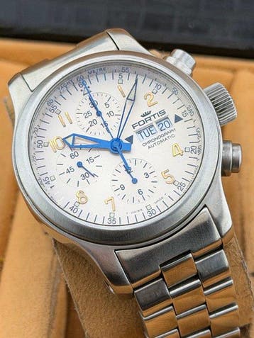 Fortis - Fortis B42 Chronograph - Heren - 1990-1999, Handtassen en Accessoires, Nieuw