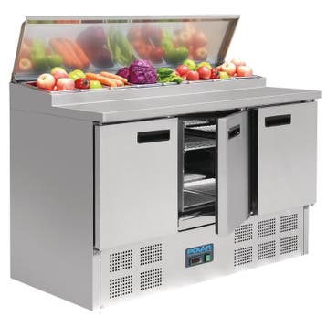 Polar G-serie gekoelde saladette 390 liter, Verzenden, Nieuw in verpakking, Koelen en Vriezen