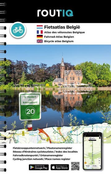 Routiq Fietsatlas België |  | Nieuw, Verzenden, Nieuw