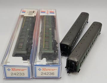 Roco N - 24233, 24236, 24229 - Wagon de passagers pour, Hobby & Loisirs créatifs, Trains miniatures | Échelle N