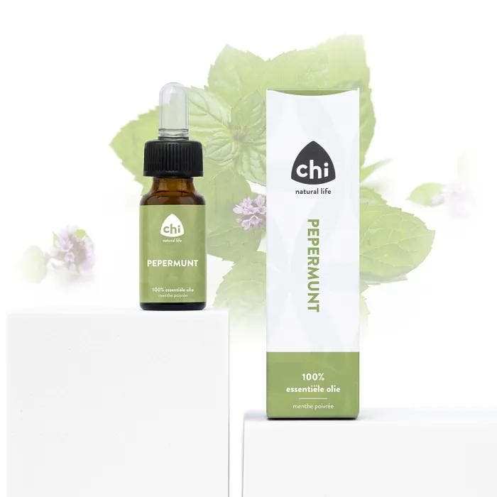 Pepermunt etherische olie, Cultivar - 10 ml - Chi Natural, Sport en Fitness, Gezondheidsproducten en Wellness, Ophalen of Verzenden