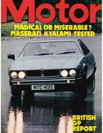 1978 MOTOR MAGAZINE 3954 ENGELS, Ophalen of Verzenden