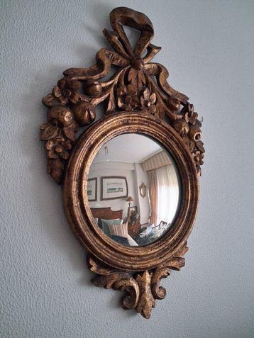 Spiegel - Hout, Glas - Hoorn des overvloeds Lodewijk XVI