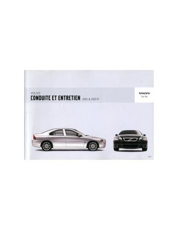 2005 VOLVO S60 R INSTRUCTIEBOEKJE FRANS, Ophalen of Verzenden