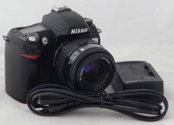 Nikon D70S + AF-Nikkor 35-70mm Single lens reflex camera, Audio, Tv en Foto, Nieuw
