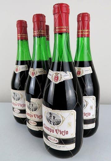1969 Bodegas Campo Viejo - Rioja Reserva - 6 Flessen (0.75, Nieuw