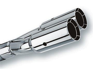 Borla Universal Polished Tip Dual Round Intercooled (inlet 2, Ophalen of Verzenden, Nieuw