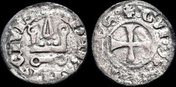 1287-1308ad Crusader Principality of Achaea Guy Ii de la..., Verzenden