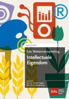 Intellectuele eigendom. Editie 2018 / Sdu wettenverzameling, Boeken, Verzenden, Zo goed als nieuw