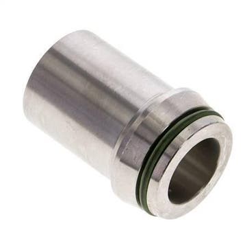 30x5mm Acier inoxydable droit avec bout à souder 400 bar, Verzenden