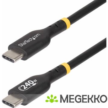 StarTech.com USB 2.0 0.48Gbps 240W USB Type-C 1m, Verzenden