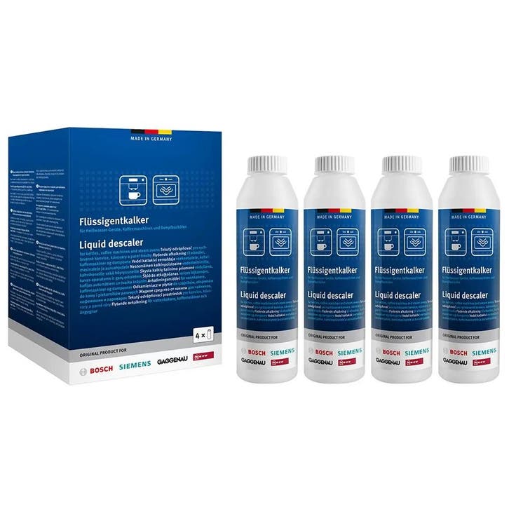 Bosch Vloeibare Ontkalker 00312013 (4x250ml), Elektronische apparatuur, Koffiemachine-accessoires, Verzenden
