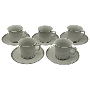 Thun Czechoslovakia/Argenteria di Firenze - Koffieservies -