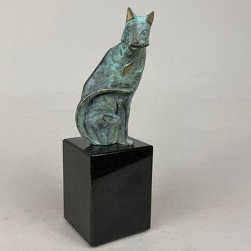 Robert Dyrcz - „The cat II „ - bronze