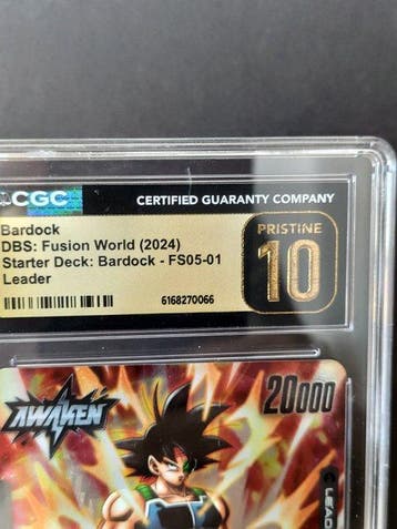 Bandai - 1 Graded card - Dragon Ball - Bardock - Leader -