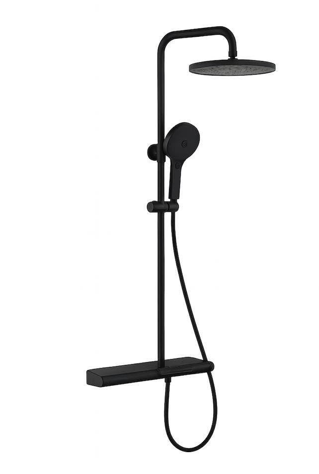 SALE - Stenvik - Mat zwart - Piano button - Doucheset opbouw, Doe-het-zelf en Bouw, Sanitair, Nieuw, Ophalen of Verzenden