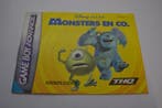 Monsters en Co (GBA HOL MANUAL), Nieuw