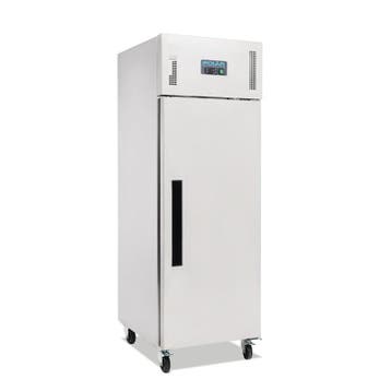 Polar G-serie 1-deurs vriezer RVS 600 liter, Verzenden