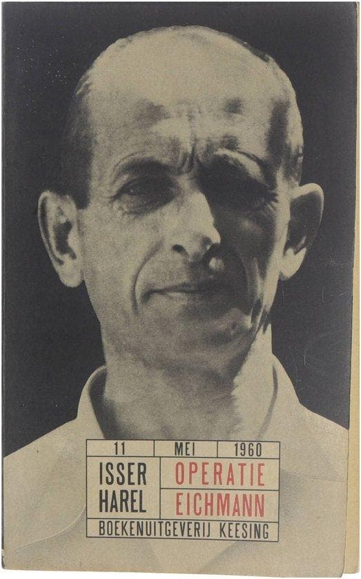 Operatie Eichmann 9789060831878 Harel, Livres, Littérature, Envoi