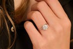 Bague - 14 carats Or blanc - 2.78ct. tw. Diamant (Cultivé en, Nieuw