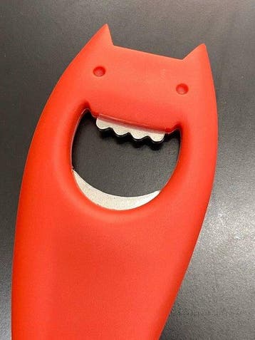 Alessi - Flessenopener - roestvrij staal, Hars, Antiek en Kunst