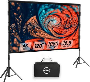 Draagbaar 120 inch Projectiescherm met Statief - Ideaal v..., Verzenden, Zo goed als nieuw
