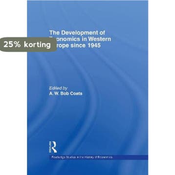 The Development of Economics in Western Europe Since 1945, Boeken, Verzenden, Gelezen, Coats