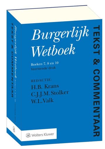 Tekst & Commentaar Burgerlijk Wetboek (set) 9789013160840, Boeken, Verzenden, Zo goed als nieuw