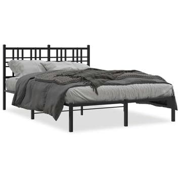 Bedframe Zwart 120x200 | Retour deal | Sla nu je slag, Huis en Inrichting, Verzenden, Zo goed als nieuw, Twijfelaar, 120 cm