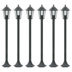 vidaXL Paalverlichting voor tuin E27 110 cm aluminium, Verzenden, Nieuw