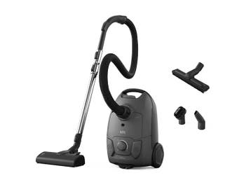 AEG -  Stofzuiger Met Zak Max Zuigvermogen 209 W Zwart, Elektronische apparatuur, Verzenden, Nieuw, Minder dan 1200 watt