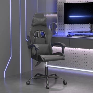 vidaXL Gamestoel kunstleer zwart, Huis en Inrichting, Stoelen, Verzenden, Nieuw
