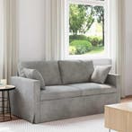 vidaXL bank / zetel Lichtgrijs 158 x 78 x 80 cm Fluweel, Verzenden