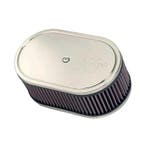 K&N carburateur luchtfilter ovaal groot passend voor Weber 4, Verzenden, Nieuw