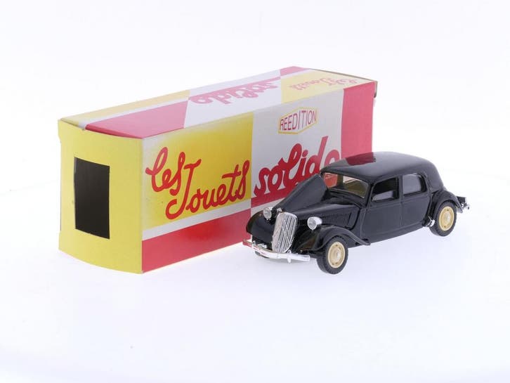 Schaal 1:43 Solido La Traction avant Citroën 15 CV 1938...., Hobby & Loisirs créatifs, Voitures miniatures | 1:43, Enlèvement ou Envoi