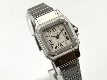 Cartier - Santos Carrée PM - 0901 - Serviced - Dames -, Nieuw
