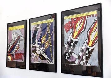 Roy Lichtenstein (1923-1997) (after) - As I Opened fire.