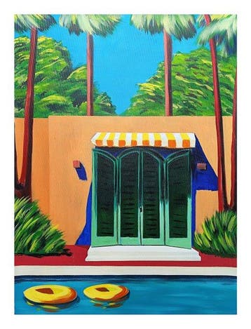 Mar Legón - Palm Springs - XL, Antiek en Kunst