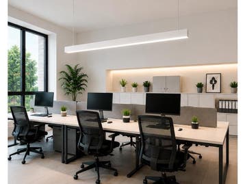 Veiling - 3 x Lineaire LED Hanglamp 40W – 3CCT – Wit –, Huis en Inrichting, Nieuw