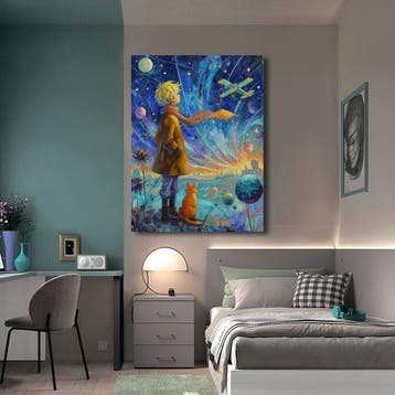 Canvas Fit - Alberto Ricardo - “El Viajero de las Estrellas”, Nieuw in verpakking