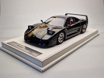 GL Model 1:18 - Modelauto - Ferrari F40 - 1987 - JPS Zwart -